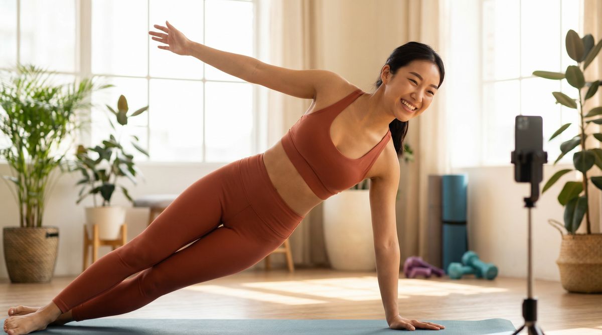 国产主播健身视频